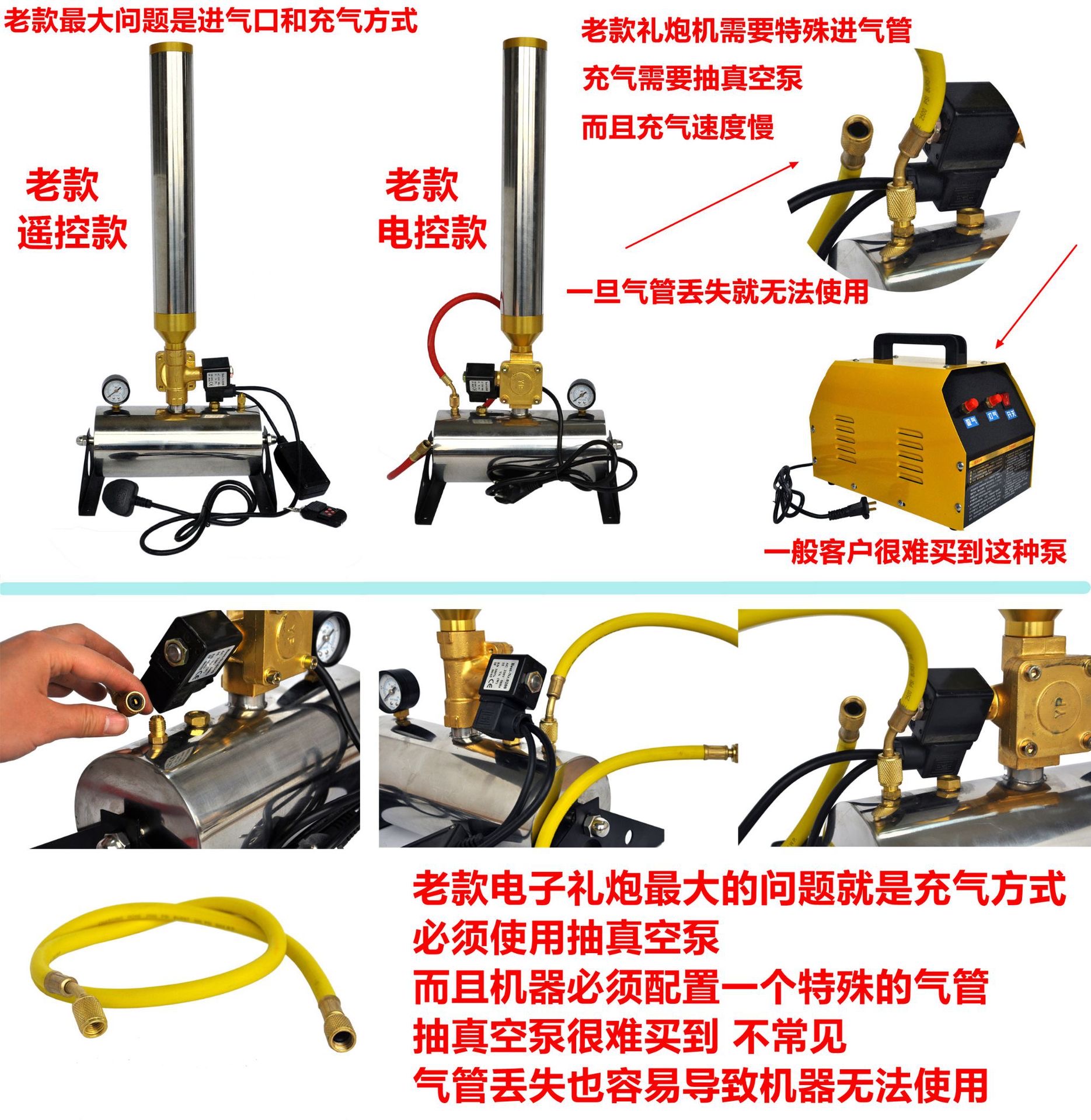 打气机操作方式 (2) 打气机操作方式 (2)