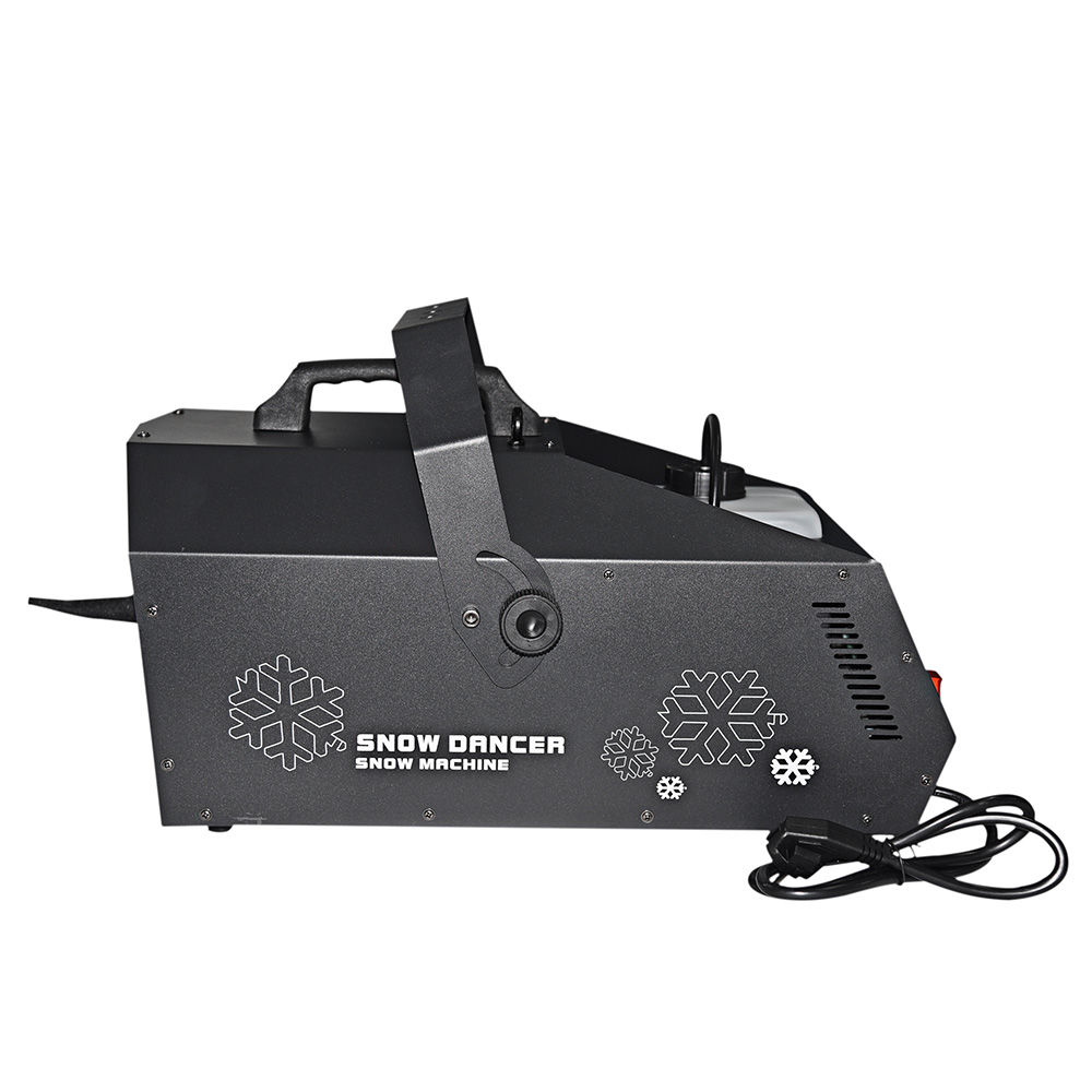 F05 DMX  1500w snow machine side view