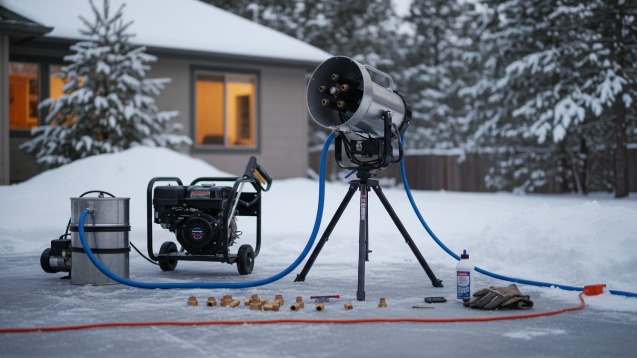 home snowmaking kit