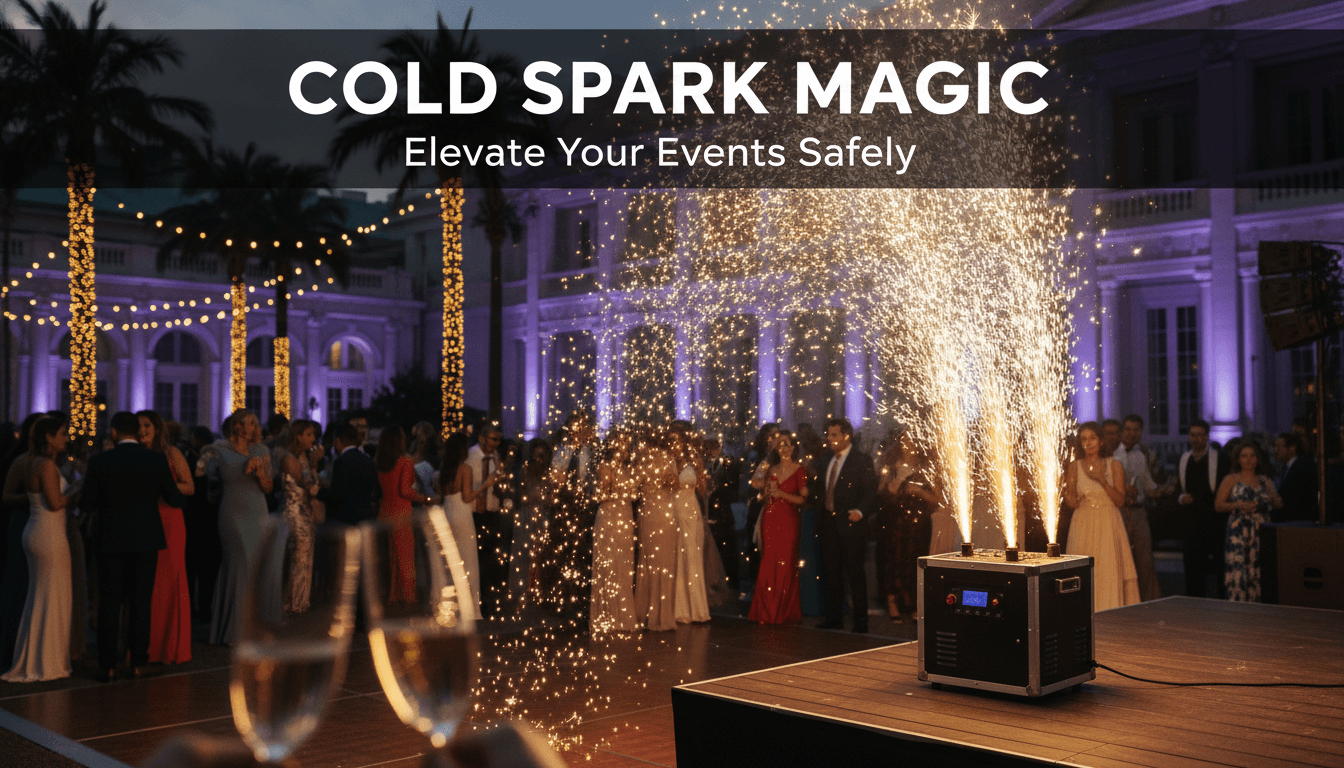 The Ultimate Guide to Cold Spark Machines for Unforgettable Events